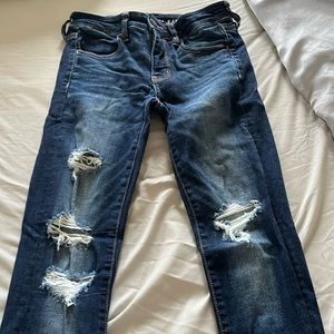 American Eagle ripped, skinny, jeggings